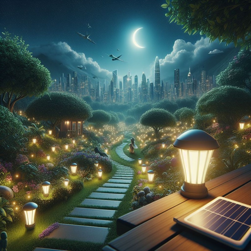 How Solar Power Lights for Outside Spark a Climate Change Revolution